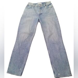 Abercrombie & Fitch Women's Blue 90s Straight Ultra High Denim Jeans 27/4